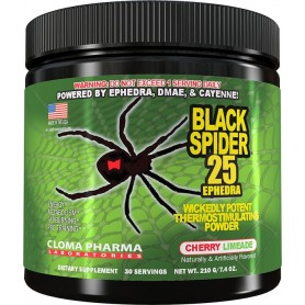 Cloma Pharma- Black Spider 210g